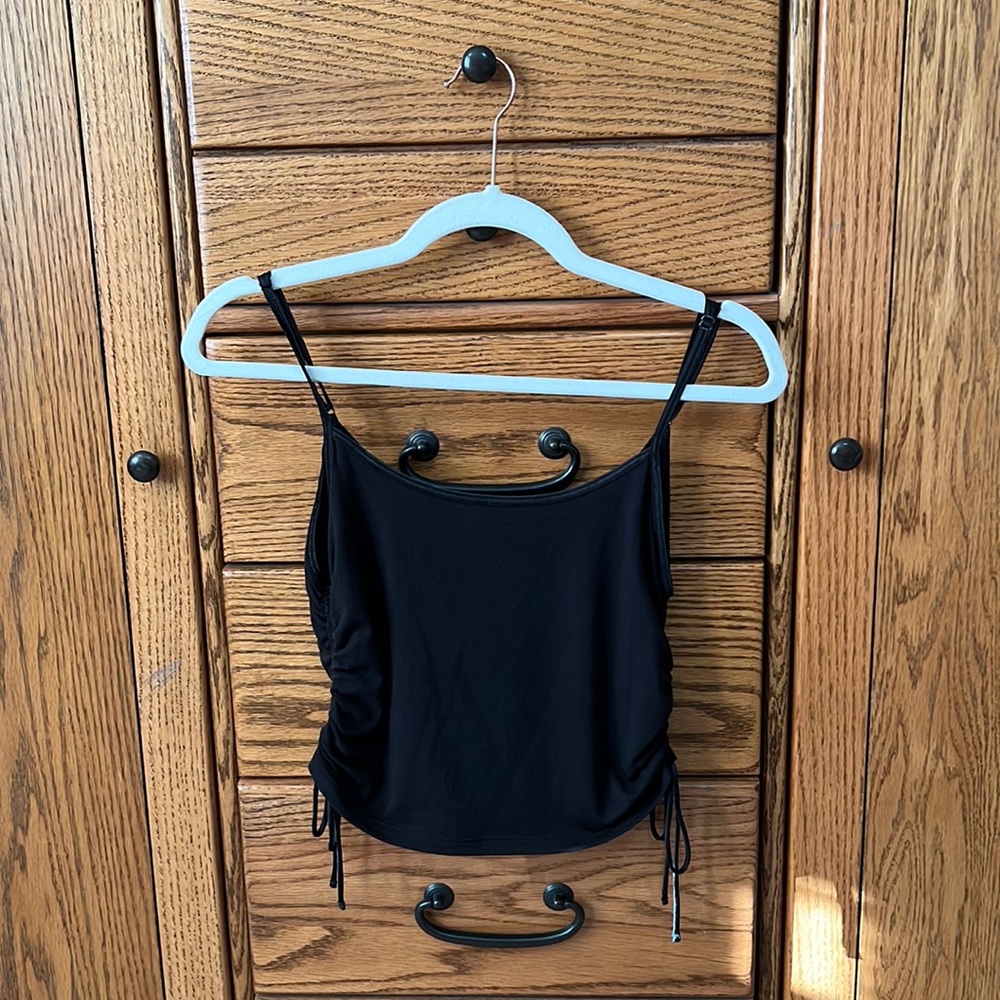 Sexy Victoria Secret Black Crop Top